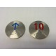 PLACA INDICATIVA REDONDA CON BRAILE